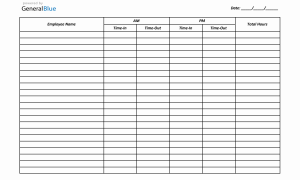 Time Sheet Template – Track Your Employee’s Advancement